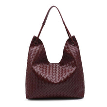 Ezia Hobo Handbag - Burgundy