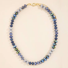 Mixed Rondelle Bead Strand Necklace