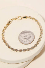 Rope Chain Bracelet - Gold