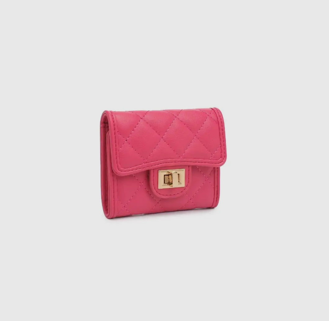 Shantel Wallet - Hot Pink