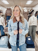 Ridgeview Denim Jacket with Corduroy Collar