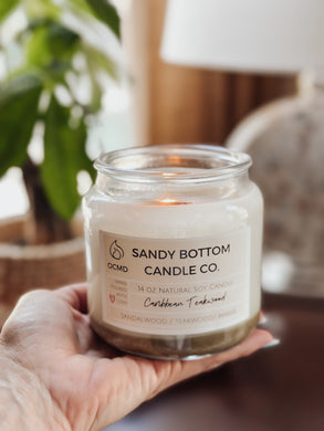 Caribbean Teakwood Soy Candle