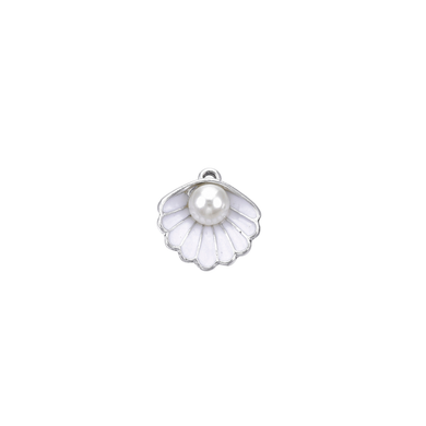 Oceana Oyster Charm Bar - Silver
