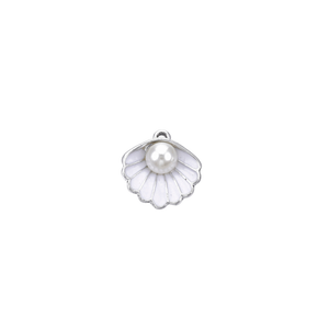 Oceana Oyster Charm Bar - Silver