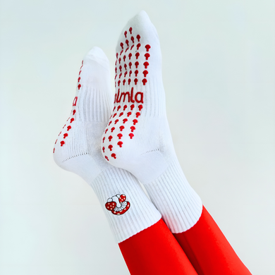 Mushroom Pilates Grip Socks