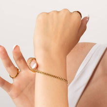 14K Gold Filled Plus™ Diamond Cut Curb Chain Bracelet: 8" / 3mm