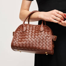 Kristie Woven Crossbody - Chocolate