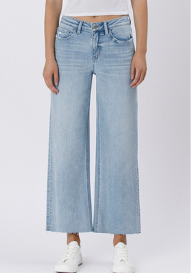 Eilish High Rise Crop Denim Jeans