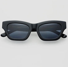 Aurora Acetate Cat Eye Sunglasses - Black