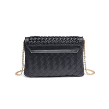 Emma Woven Crossbody - Espresso