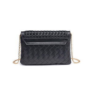 Emma Woven Crossbody - Espresso
