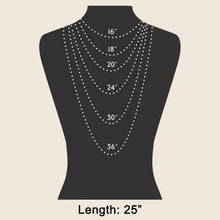 Rounded Triangle Cutout Pendant Necklace - Silver