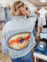 Rodeo Club Embroidered Denim Oversized Jacket