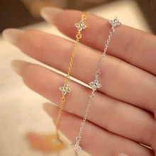 Floral Delicate Bracelet - Silver
