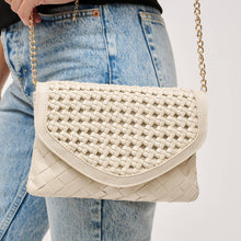 Emma Woven Crossbody - Espresso