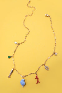 Sea Life Charm Necklace