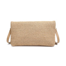 Tessa Crossbody Clutch : Natural
