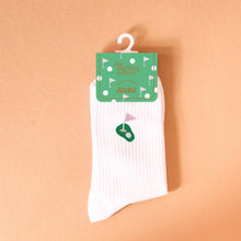 Embroidered Crew Socks–Golf