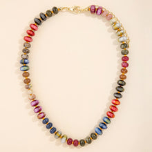Mixed Rondelle Bead Strand Necklace