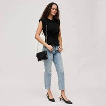 Emma Woven Crossbody - Espresso