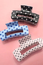 Polka Dot Hair Clip - Pink
