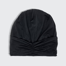 Sleep Beanie with Satin Lining - Black