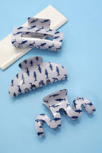 FRESH FISH STYLE RECTANGLE HAIR CLAW CLIPS - Shark
