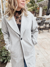 Metropolitan Tailored Trench Coat - Grey