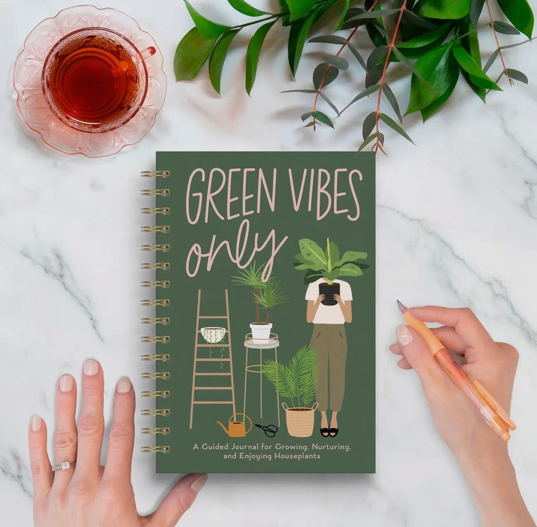 Green Vibes Only Notebook