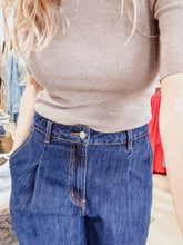 Heritage Wide Leg Trouser Denim Pant - Indigo