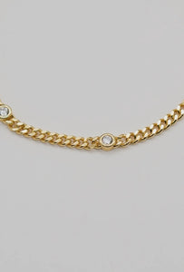 Dainty CZ Bracelet - Gold