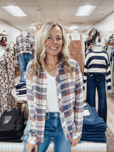 Rust Wood Plaid Shirt - Vintage Indigo