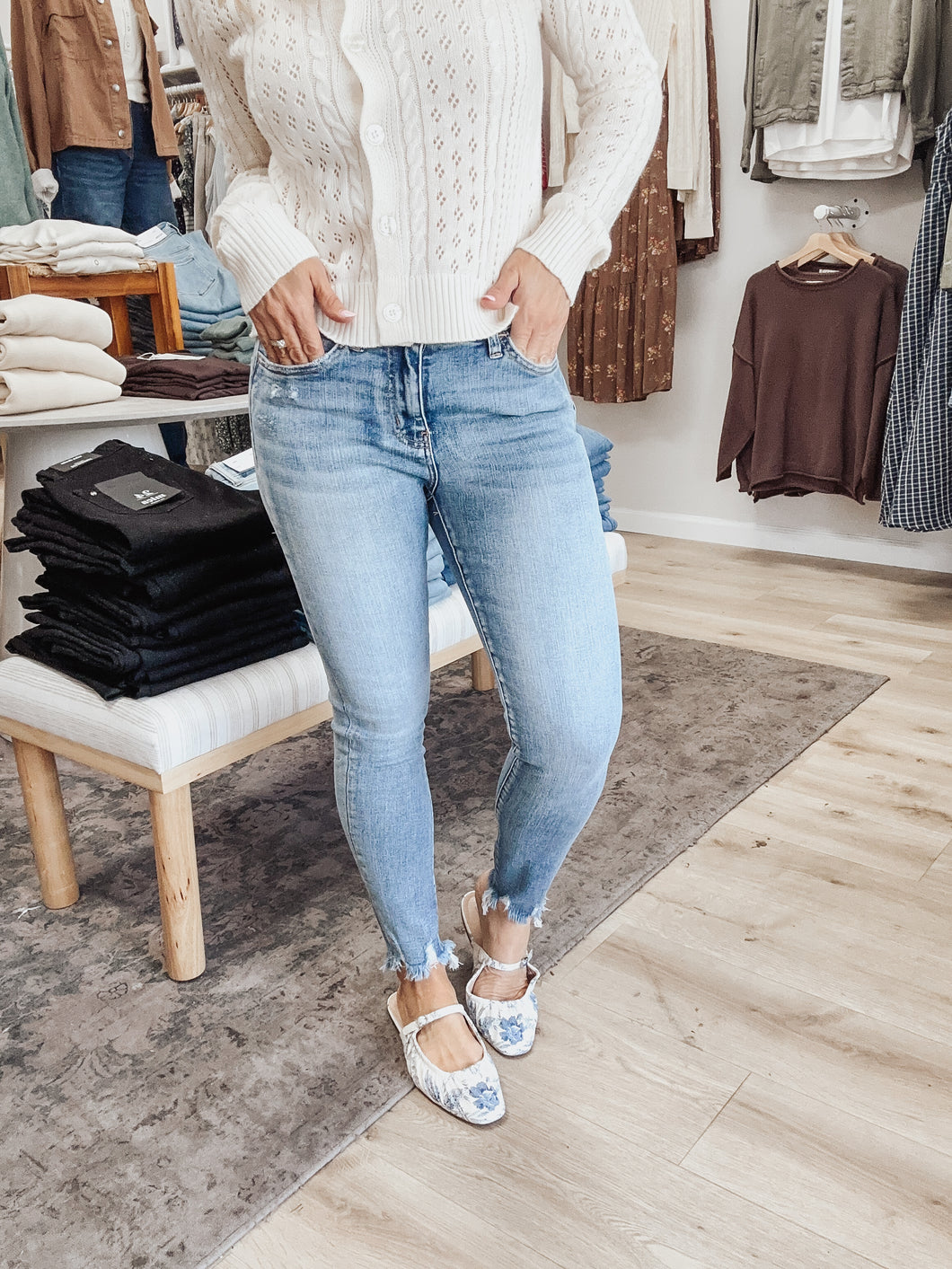 Mabel High Rise Skinny Denim Jean