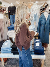 Evergreen Ultra Soft Mock Neck Classic Cut Sweater - Brown