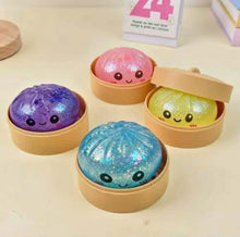 Squishy Dumpling Stress Toy - Glitter