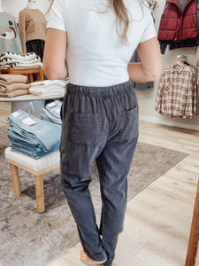 Monterey Tencel Pant - Vintage Black