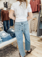 Ashley Utility Seamed Barrel Denim Jeans
