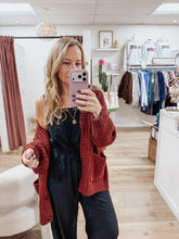 Z SUPPLY Whitmore Oversized Cardigan - Velvet Rouge