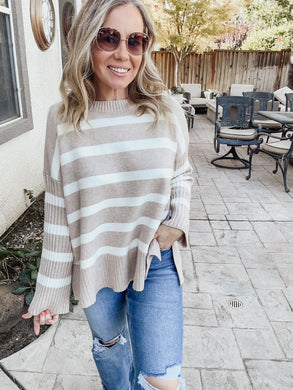 Mountain Chalet Stripe Sweater