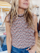 Harbor Market Multi Color Sleeveless Knit Top