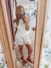Sweet Escape Satin Lace Shorts - Champagne