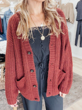 Z SUPPLY Whitmore Oversized Cardigan - Velvet Rouge