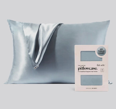 Standard Satin Pillowcase - Haze Blue