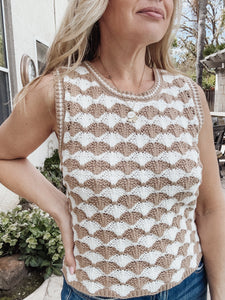 The Marlowe Knit Tank - Khaki