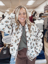 Wildflower Sherpa Zip Up Jacket