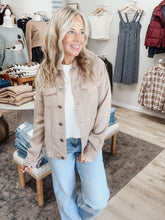 Sabrina Jean Jacket - Taupe