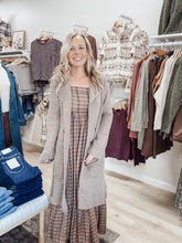 Highland Harvest Tartan Cotton Maxi Dress - Latte