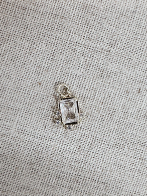 Clear Crystal Pendant Charm Bar