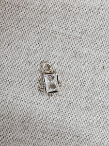 Clear Crystal Pendant Charm Bar