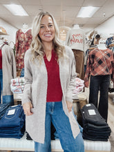 Old Town Ultra Soft Cozy Long Sleeve Open Cardigan with Pockets - Mocha